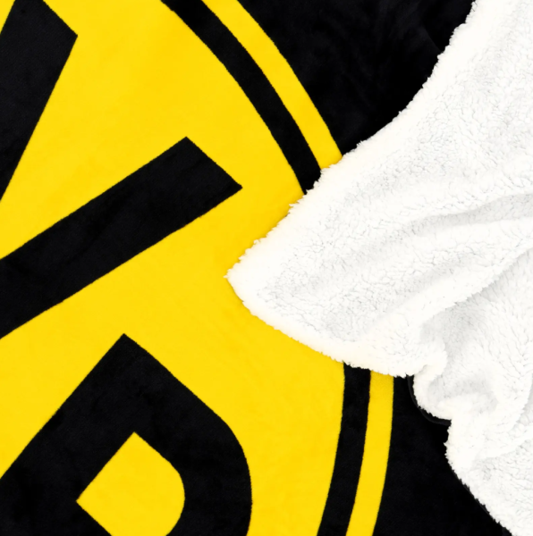 Borussia Dortmund - Sherpa Decke mit Emblem